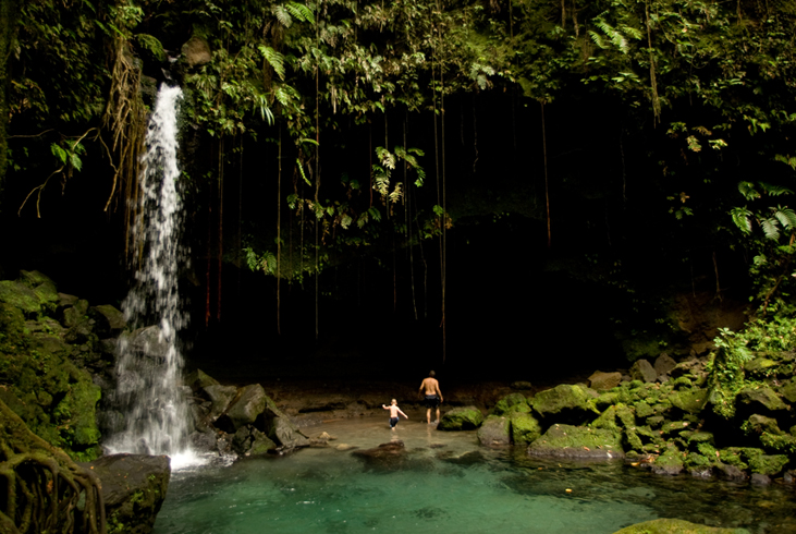 Pool at Emerald Falls